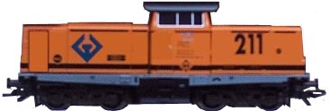 [43635] Diesellok 211 der GUINOVART