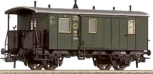 [44805] 2achsiger Gepck- und Postwagen der DRG