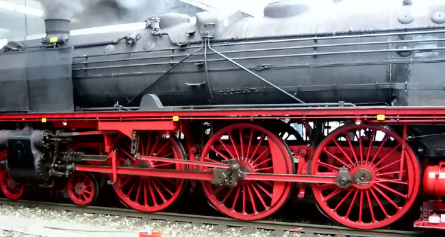 Die R�der der 01 066